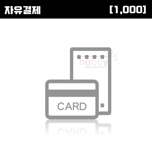 [자유결제]1,000원