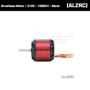 [ALZRC] Brushless Motor 3120-1000KV Black [RCM-BL3120-B]