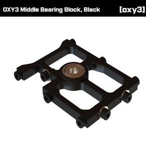 OSP-1133 - OXY3 Middle Bearing Block, Black